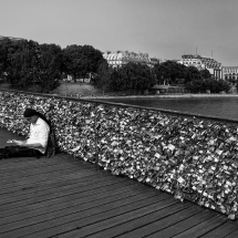 Si par hasard sur l-pont des arts