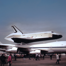 Navette spatiale USA salon du Bourget 1983