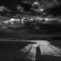 Un soir, sur la plage